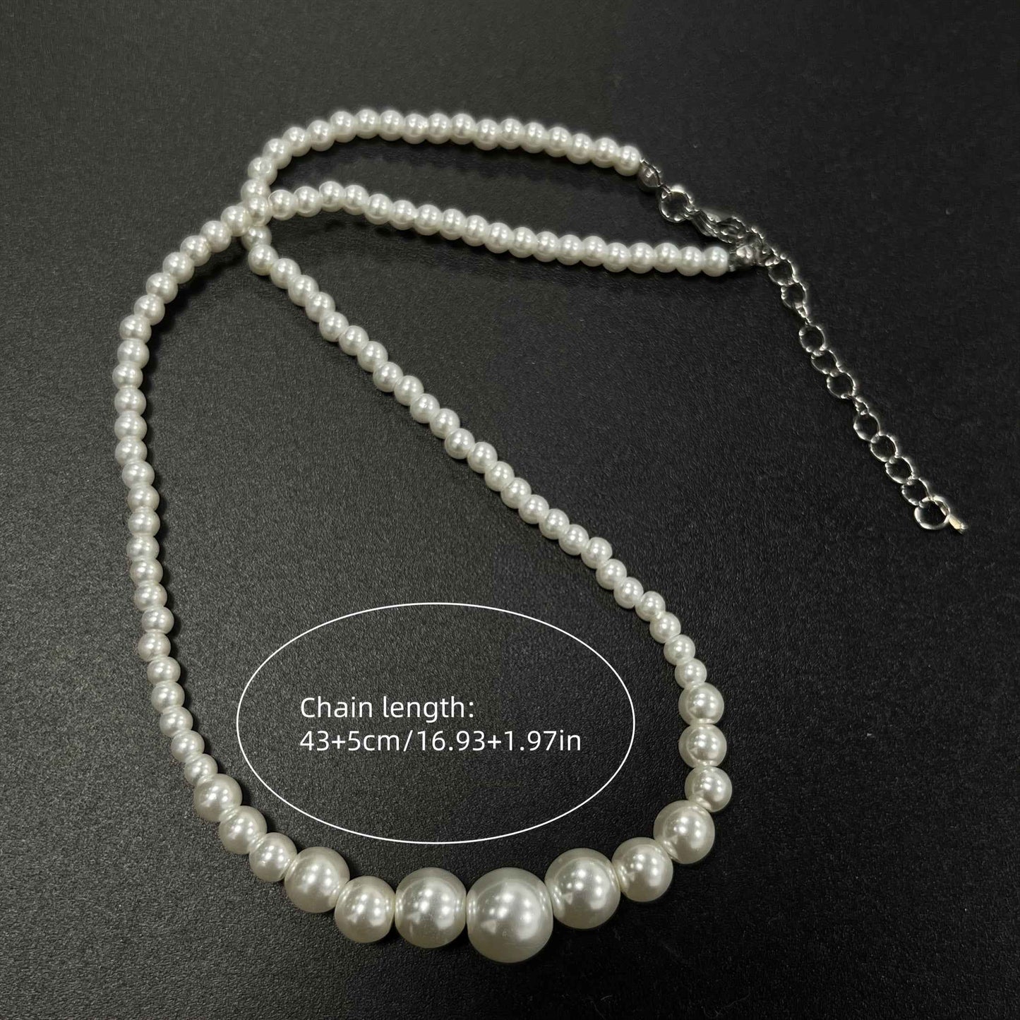 Collana Perle Acqua Dolce Stile Francese Casual - Eleganza digitale