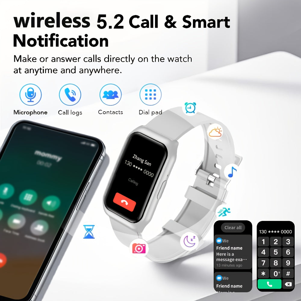 GWENLAND 2025 Smartwatch 3.68cm Display 1Sport Chiamate Musica Meteo Regalo - Eleganza digitale