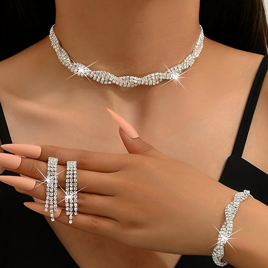 set gioielli con borsetta