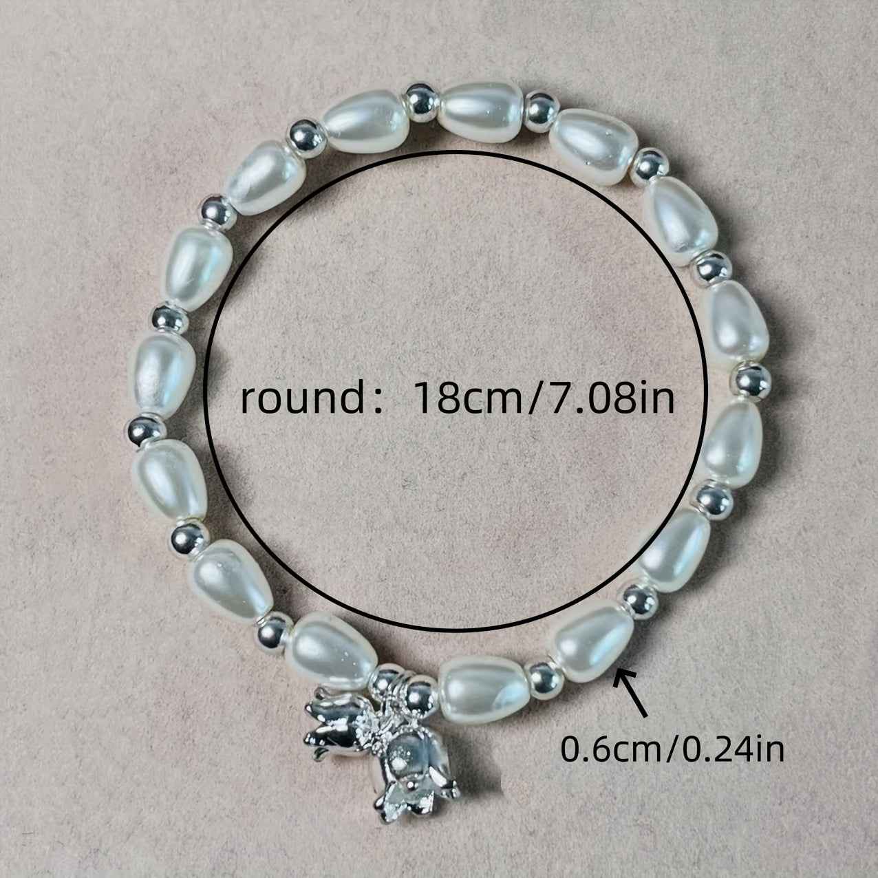 Braccialetto Perle Acqua Dolce Bianche - Gioiello Minimalista Elegante Donna - Eleganza digitale