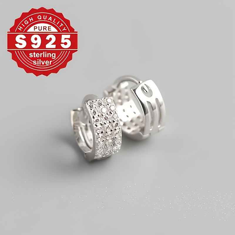 orecchini a cerchio argento 925