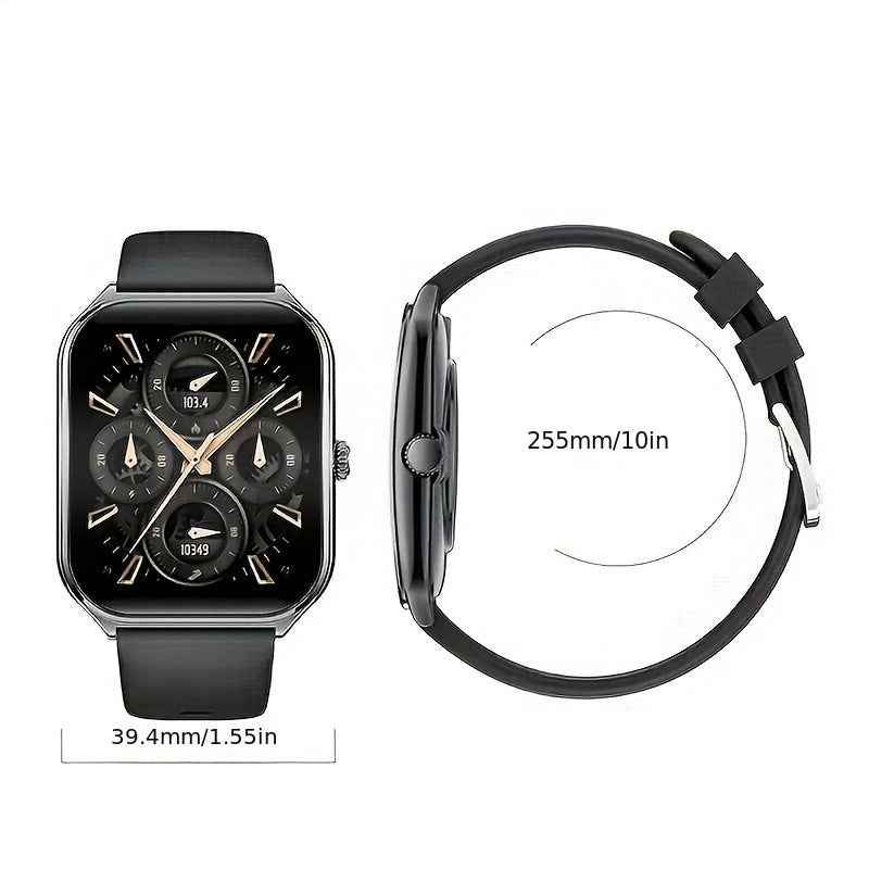 Smartwatch Ultra-Sottile AMOLED 4.98cm - Bluetooth 5.0, Sport, Musica, Chiamate - Eleganza digitale