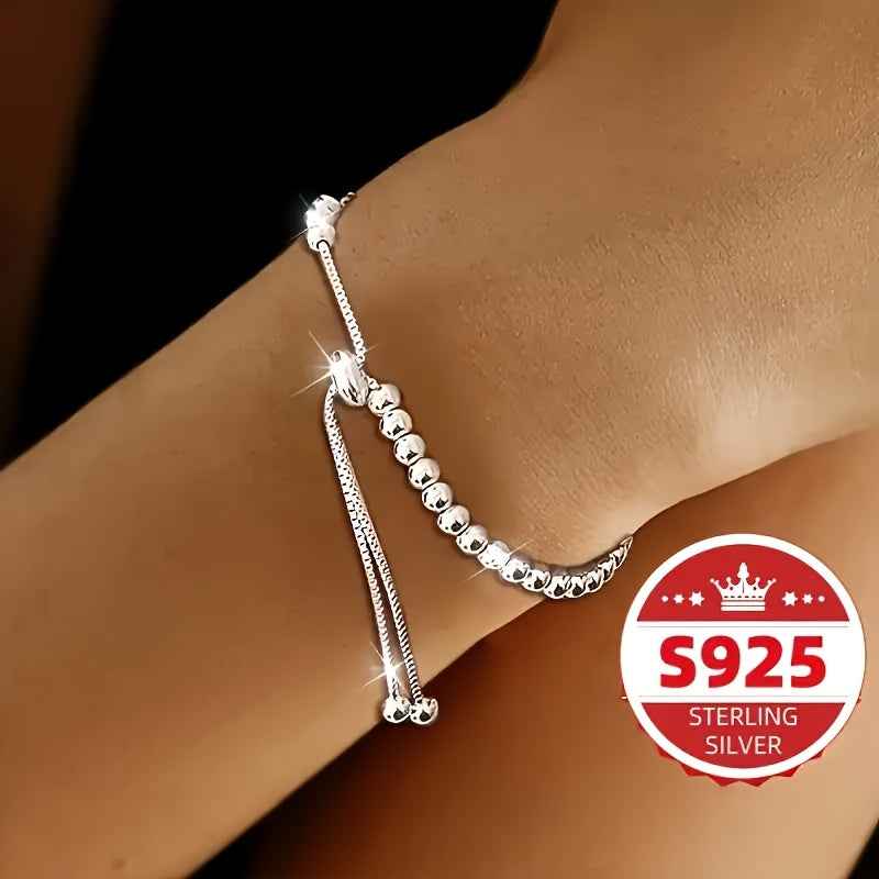 Braccialetto Argento 925 Regolabile Donna - Regalo - Eleganza Digitale - Eleganza digitale