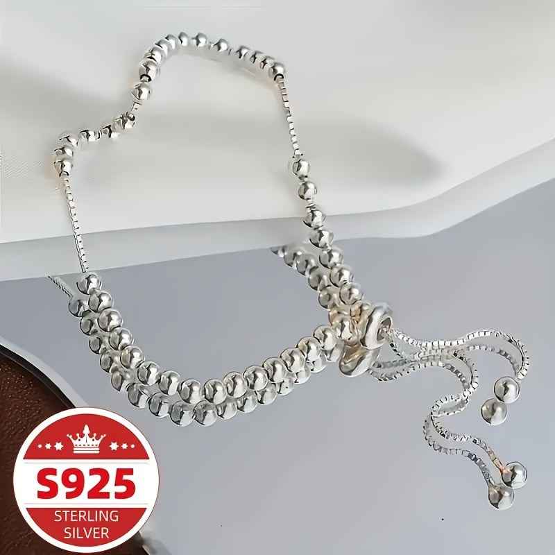 Braccialetto Argento 925 Regolabile Donna - Regalo - Eleganza Digitale - Eleganza digitale