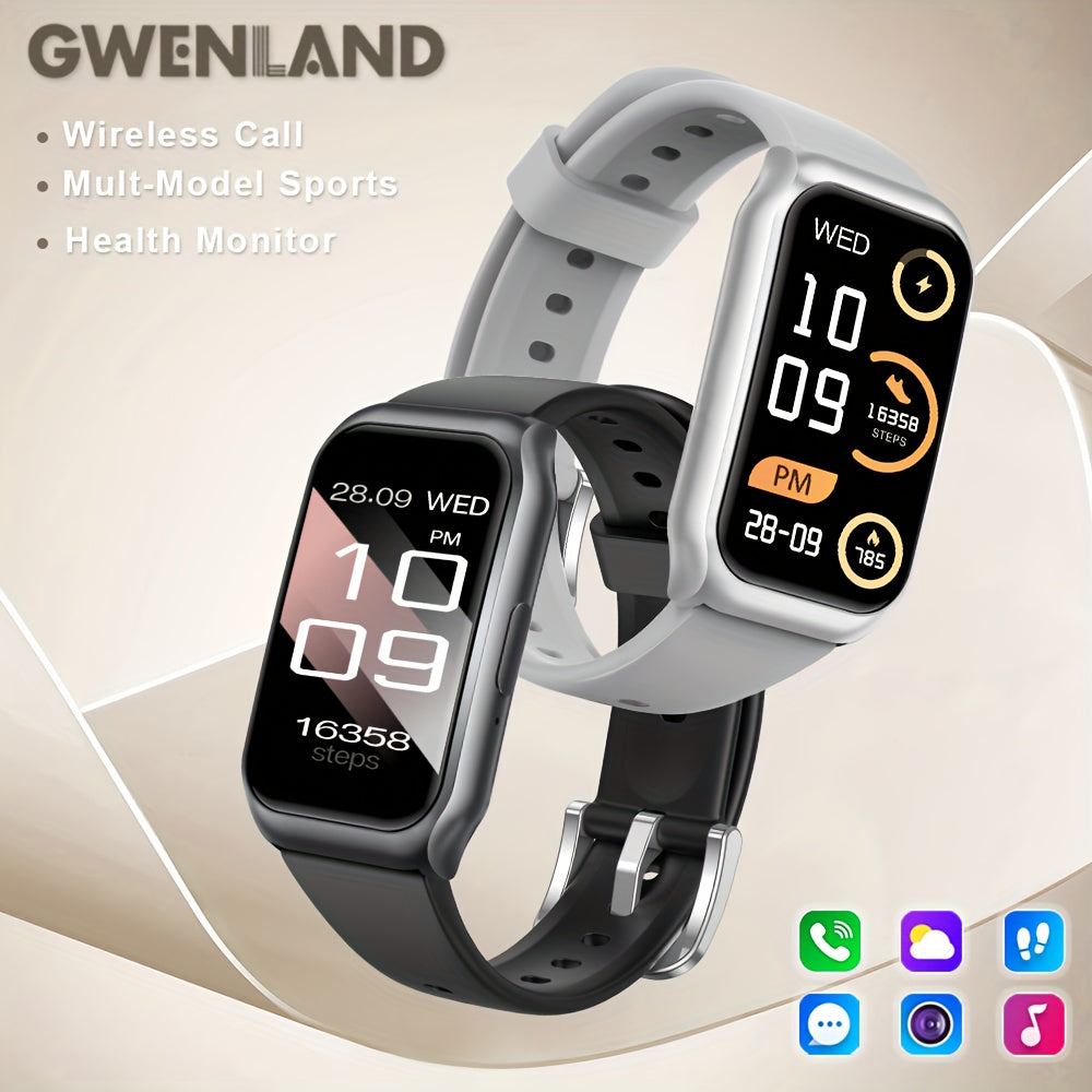 GWENLAND 2025 Smartwatch 3.68cm Display 1Sport Chiamate Musica Meteo Regalo - Eleganza digitale