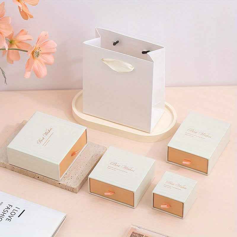 Portagioie Cassetto Blu Rosa - Organizer Multiuso Matrimoni - Eleganza digitale