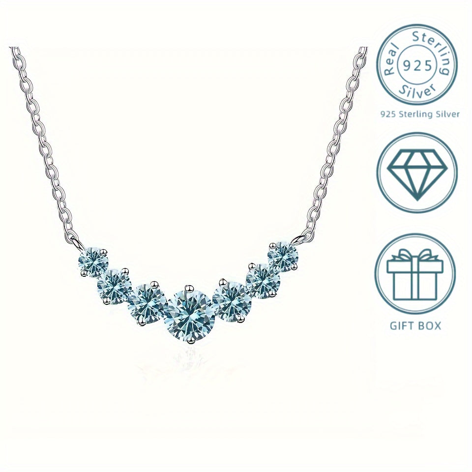 Collana Choker Moissanite 2.8ct Argento 925 - Elegante Gioiello Donna - Eleganza digitale