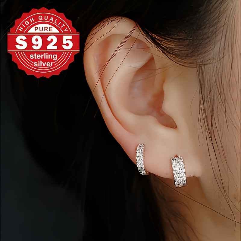 orecchini a cerchio argento 925