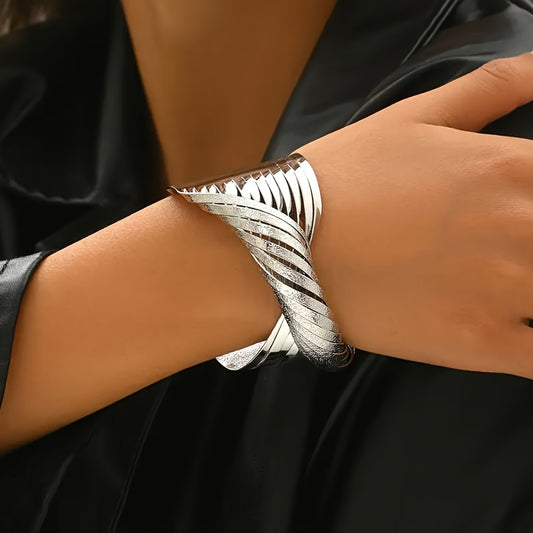 Bracciale dorato e argentato  donna hip hop