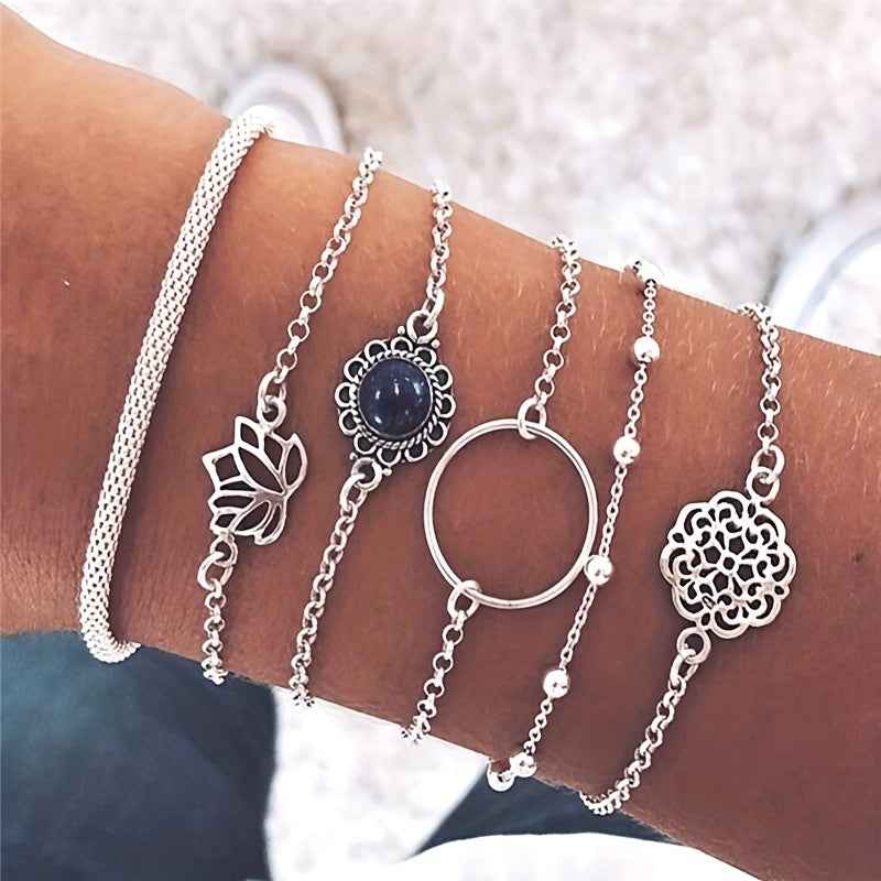 Bracciali Stile Bohème - Set Etnico - Collezione Causal - Eleganza digitale